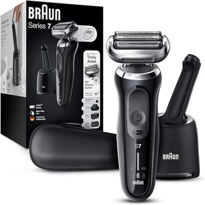 Braun Afeitadora Eléctrica para Hombre, Serie 7 7085cc 360 Flex Head Afeitadora Eléctrica con Recortador de Barba, Recargable, Wet & Dry, 4 en 1 - Product Image 4