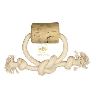 100% cuerda de algodón natural juguete para perros estilo duradero hecho a mano en Vietnam por HOANG LINH SG + 84 797 415 298 Sara - Product Image 2