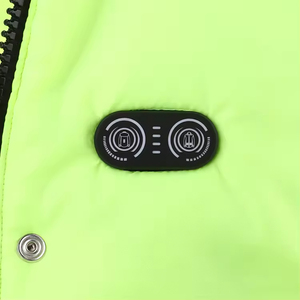 Men's High Visibility Canvas Safety <b>Jacket</b> Winter <b>Construction</b> Reflective <b>Work</b> Wear Enhanced Safety High-Light Visibility - Product Image 3