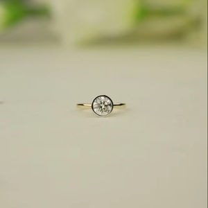 Anillo de diamante cultivado en laboratorio Premium 2,00 quilates corte redondo VS1 claridad IGI SGL certificado Oro rosa oro plata proveedor al por mayor - Product Image 1