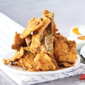 100% HIGH QUALITY CRISPY SALMON FISH SKIN CHIPS SALTED EGG 2024 - Product Image 6