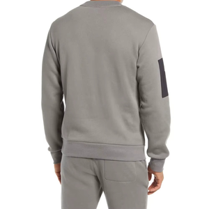 Sweat-shirt d'hiver en molleton 100% coton surdimensionné pour hommes, tissu épais et chaud, style streetwear, étiquettes de marque personnalisées, vente en gros - Product Image 2