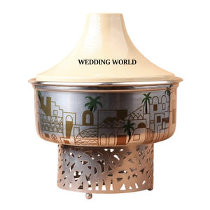 Olla Caliente de Nácar de Diseño, Cazuela Hecha a Mano de Primera Calidad, Última Llegada, Cazuela Redonda de Metal para Mantener la Comida Caliente - Product Image 5