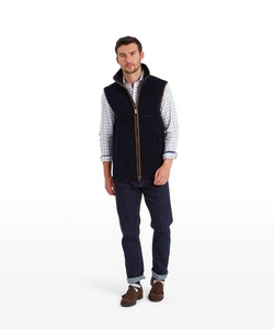 Nouveau gilet en polaire personnalisé de qualité supérieure pour l'hiver pour hommes disponible en différentes couleurs et tailles gilet en polaire pour hommes pour la vente en ligne personnalisé OEM - Product Image 1