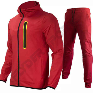 Ropa deportiva de gimnasio transpirable para hombre de calidad superior Traje de jogging de 2 piezas personalizado Chándal de fondo activo - Product Image 2