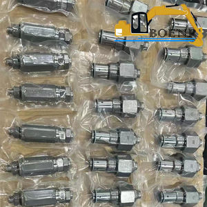 Запчасти для экскаватора SK200-6 SK200-6E SK210-6 SK200-8 SK210-8SK235SR SK215SR SK250LC гидравлический регулирующий главный клапан сброса YN22V00001F1 - Product Image 4