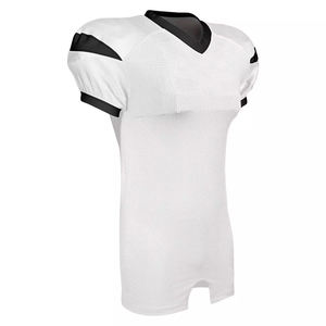 Maillots de football américain personnalisés OEM tissu à mailles en polyester séchage rapide impression par transfert de chaleur vente en gros vêtements d'équipe respirants - Product Image 2