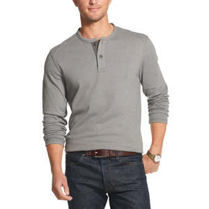 จี.เอช. เสื้อเชิ้ตเฮนลีย์ผู้ชายขนาด XX-Large ของ Bass & Co. ระบายอากาศได้ดี สีเงิน - Product Image 1