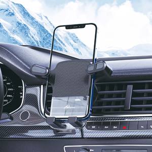 Soporte de plástico negro para coche, soporte para parrilla, soporte para ventilación de aire, duradero, multifunción, diseñado para varias necesidades de parrilla, fácil - Product Image 4