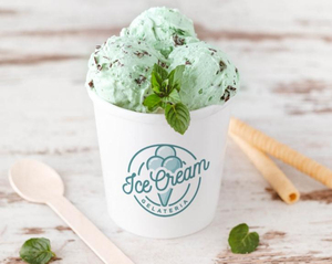 ถ้วยกระดาษใส่ไอศครีมแบบใช้แล้วทิ้งผนังสองชั้นเป็นมิตรกับสิ่งแวดล้อมพร้อมฝาที่เข้ากันสำหรับใช้ในเชิงพาณิชย์ - Product Image 5