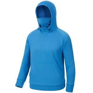 Cagoule personnalisée Sweat à capuche avec fermeture éclair Logo personnalisé Fabricant de sweats à capuche Streetwear Sweat à capuche intégral Basics Cotton Blended - Product Image 1
