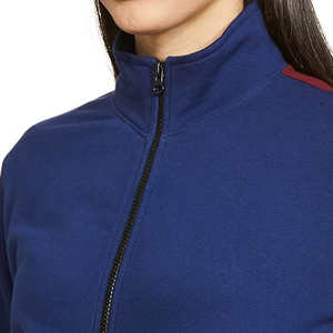 Survêtement vintage à fermeture éclair OEM pour femmes avec logo personnalisé/Taille Spandex respirant/Polyester à fermeture éclair complète - Product Image 4