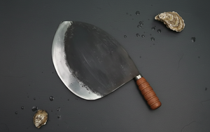 Couteau de chef pour thon, couteau à découper le poisson, outil de qualité supérieure, filetage des fruits de mer, tranchage, lame en acier inoxydable, bois, écologique, industriel - Product Image 3