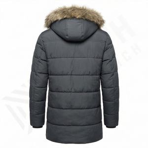 Parka classique de qualité, vêtements décontractés pour hommes, utilisation en extérieur, veste d'hiver, thermique, coupe-vent, manteau élégant, vêtements d'extérieur isolés - Product Image 2