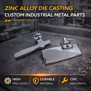 Fundición a Presión de Aleación de Zinc, Piezas Metálicas Industriales Personalizadas, Certificación ISO 9001, Servicio OEM - Product Image 3