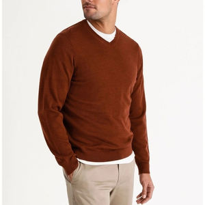 เสื้อสเวตเตอร์มีฮู้ดของผู้ชายคอกลมแขนยาวเสื้อมีฮู้ดออกแบบได้ตามต้องการสีสันมีลายพิมพ์ฤดูใบไม้ร่วง - Product Image 4