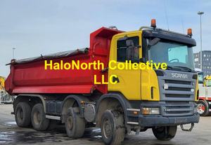 Camions bennes d'occasion Scania G420 8X6 2008, transmission manuelle, conduite à gauche, moteur diesel Euro 4, mini-camions de transport - Product Image 2