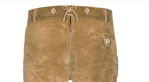 Lederhosen traditionnel Oktoberfest 2025 pour hommes Shorts en cuir pour hommes - Product Image 5