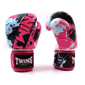 Nuevos Guantes de Boxeo Gemelos Personalizados con Impresión, Cuero Genuino, Logotipo y Diseños Personalizados, Guantes Profesionales de MMA - Product Image 1