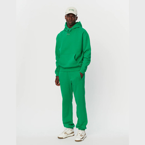 2025ผ้าฝ้ายมีฮู้ดของผู้ชายมาใหม่เสื้อมีฮู้ดฮิปฮอปสีพื้นเสื้อฮู้ดสั่งตัด - Product Image 3