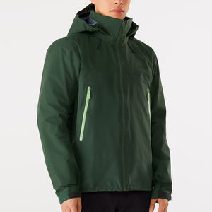 Chaqueta de lona con capucha para hombre, material duradero, disponible al por mayor, hecha a medida, antiarrugas, calidad premium - Product Image 2