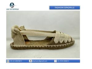 Fabricantes De Alpargatas Women Platform Espadrilles Upper Canvas with <b>Lace</b> Style Alpargatas Mujer Available at Custom Colors - Product Image 4