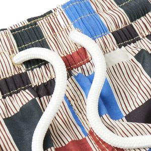 Pantalones cortos informales para hombre para deportes de playa al aire libre de verano con cordón y estampado de transferencia por sublimación - Product Image 4
