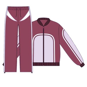 Conjunto de chándal deportivo para trotar, cortavientos, a prueba de viento, bordado personalizable para Primavera, tallas - Product Image 2