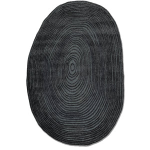 พรมขนสัตว์ผสมวิสโคสสีน้ำเงินคลาสสิก ทอมือ ลายเรขาคณิต ขนาด 9x12 ฟุต สำหรับบ้าน ห้องโถง ลายทอเรียบ หนา 10 มม. สำหรับวัยรุ่น-TNQ-1210 - Product Image 1