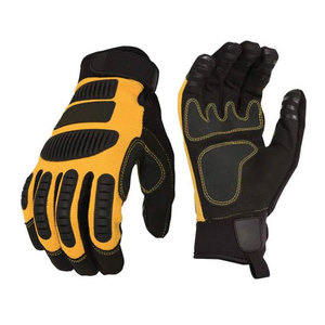 Gants de travail mécaniques de haute qualité avec paume antidérapante pour la réparation automobile, l'atelier et la manipulation des outils - Product Image 1