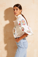 Robe tunique mexicaine brodée pour femmes 100% Tissu doux et respirant Vente en gros Robe courte pour femmes Soleil Tunique Blouses pour Resort
