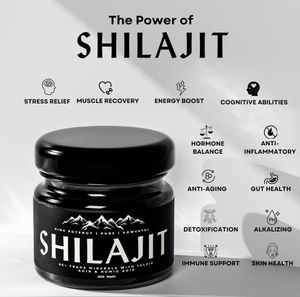 Resina Shilajit pura di qualità Premium con acido fulvico ricco proveniente da himalaya India, disponibile in Private Label e Packaging - Product Image 2