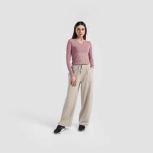 Dusty Pink Rush Fit <b>Top</b> for Fitness Apparel - Product Image 4