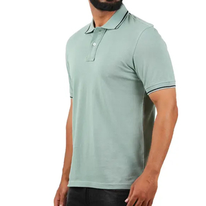 Fabricants professionnels de polos pour hommes respirants et confortables, nouveaux arrivages de polos pour hommes pour l'été - Product Image 3