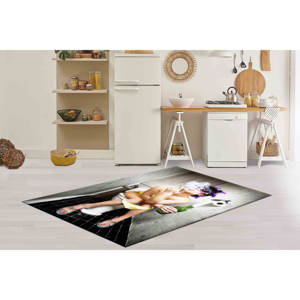 Tapis Femme aux Cheveux Longs, Tapis Doux, Tapis Fille Tendance, Tapis Sexy, Tapis Imprimé, Tapis Doux à Poils Longs - Product Image 2