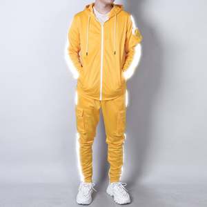 Conjunto de sudaderas con capucha unisex personalizadas OEM, trajes para correr, ropa de calle, sudaderas con capucha de algodón y lana, chándal - Product Image 5