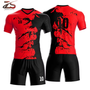 Venta caliente transpirable fútbol Jersey uniforme hecho en Pakistán ropa de fútbol - Product Image 6