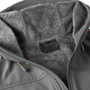 แจ็กเก็ตซอฟต์เชลล์สำหรับผู้ชาย, แจ็คเก็ตกันหนาวแบบนุ่มสำหรับผู้ชายระบายอากาศได้ดี - Product Image 3