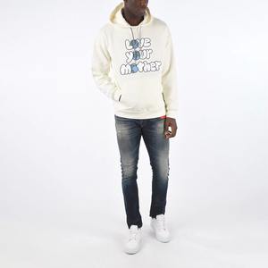 Sweat à capuche imprimé en molleton lourd bio 100% coton écologique 500 grammes pour l'hiver Homme - Product Image 4