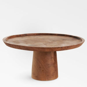 Soporte de madera para Tartas, creativo, hecho a mano, nuevo y elegante plato para servir pasteles, mesa de comedor, soporte para servir dulces para suministros de Hotel - Product Image 1