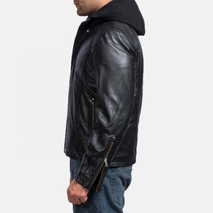Veste en cuir pour homme hiver 2025, toutes tailles, avec logo personnalisé, marque privée, vêtements élégants, vestes - Product Image 4