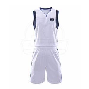 Ensemble de vêtements de sport de basket-ball pour hommes imprimés de logo personnalisé maillots de shorts XS anti-âge professionnels séchage rapide durables plus respirants - Product Image 1