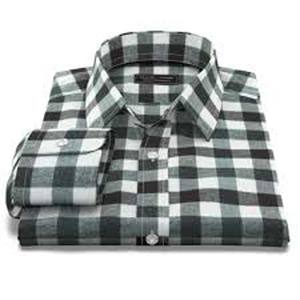 Camisa de franela OEM, camisa a cuadros personalizada, informal, de invierno, a la moda - Product Image 5