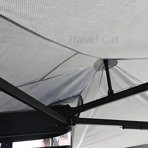 270 xe mái hiên cộng với với truy cập, không thấm nước Windproof uv-kháng <span class=keywords><strong>Retractable</strong></span> mái hiên với ánh sáng LED cho cắm trại - Product Image 5