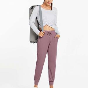 Nouveau pantalon pour femme de haute qualité, coupe classique, taille haute, en molleton 100% coton, écologique, séchage rapide, coupe-vent pour l'hiver - Product Image 2