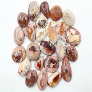 Opale naturelle de qualité supérieure et opale de feu mexicaine, cabochon lisse de formes variées, pierres précieuses en vrac pour la fabrication de bijoux en gros - Product Image 1