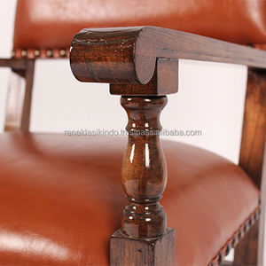 Chaises de jardin en bois d'acajou, numéro de série 2312, avec sièges en mousse souple et finition soignée - Product Image 6