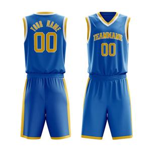 Uniforme de Baloncesto Sublimado con Diseño Personalizado OEM, Hecho con Tela de Malla de Poliéster 100% Transpirable y de Secado Rápido - Product Image 1