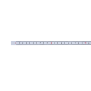 Cinta métrica de acero K1301, autoadhesiva, 5000 x 13 mm, graduada por ambos lados, punto cero a la izquierda - Product Image 1