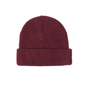 Bonnet en laine chaud mode hiver tricoté vente chaude chapeau Logo personnalisé haute qualité unisexe acrylique chaud côté bonnets en laine - Product Image 3
